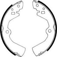 E.T.F. 09-0369 - Brake Shoe Set www.autospares.lv