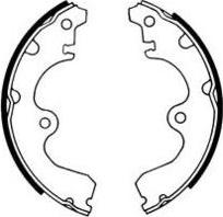 E.T.F. 09-0363 - Brake Shoe Set www.autospares.lv