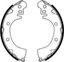 E.T.F. 09-0379 - Brake Shoe Set www.autospares.lv