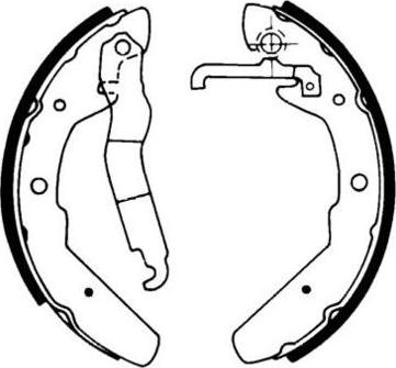 E.T.F. 09-0370 - Bremžu loku komplekts www.autospares.lv