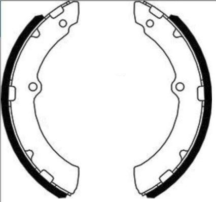 E.T.F. 09-0729 - Brake Shoe Set www.autospares.lv