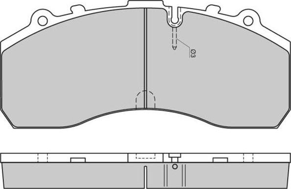 E.T.F. 12-5316 - Bremžu uzliku kompl., Disku bremzes www.autospares.lv