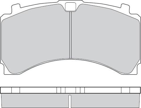 E.T.F. 12-5332 - Brake Pad Set, disc brake www.autospares.lv