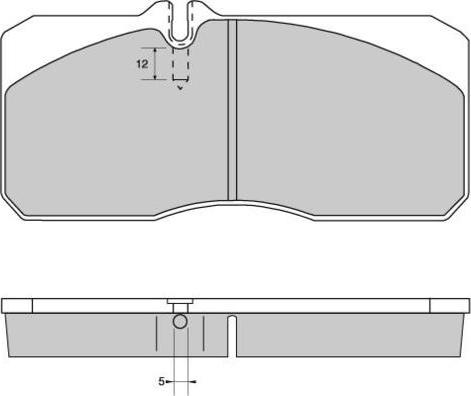 E.T.F. 12-5267 - Brake Pad Set, disc brake www.autospares.lv