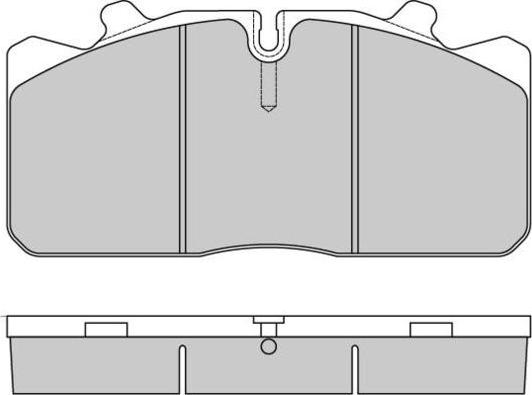 E.T.F. 12-5285 - Brake Pad Set, disc brake www.autospares.lv