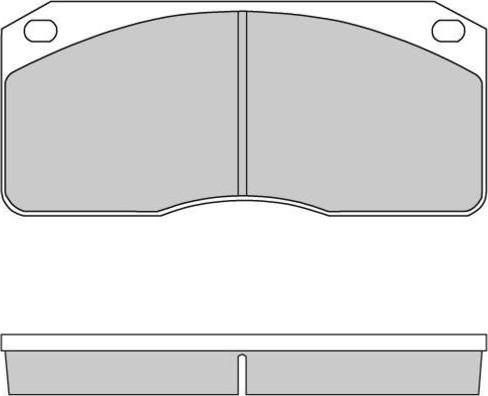 FOMAR Friction 55494881 - Bremžu uzliku kompl., Disku bremzes www.autospares.lv