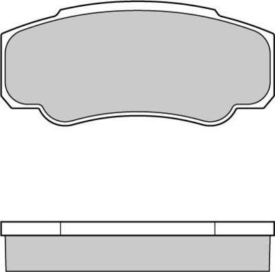 E.T.F. 12-0996 - Brake Pad Set, disc brake www.autospares.lv