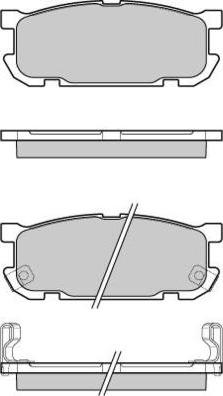 E.T.F. 12-0992 - Bremžu uzliku kompl., Disku bremzes www.autospares.lv