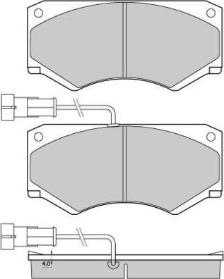 Valeo 671658 - Bremžu uzliku kompl., Disku bremzes autospares.lv