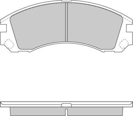 E.T.F. 12-0953 - Bremžu uzliku kompl., Disku bremzes www.autospares.lv