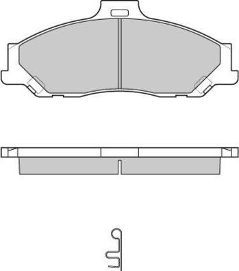 Tradex France TBP356 - Bremžu uzliku kompl., Disku bremzes autospares.lv