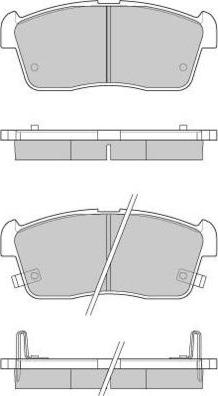 E.T.F. 12-0902 - Bremžu uzliku kompl., Disku bremzes www.autospares.lv