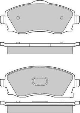 E.T.F. 12-0915 - Bremžu uzliku kompl., Disku bremzes www.autospares.lv