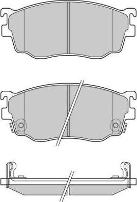 E.T.F. 12-0912 - Bremžu uzliku kompl., Disku bremzes www.autospares.lv