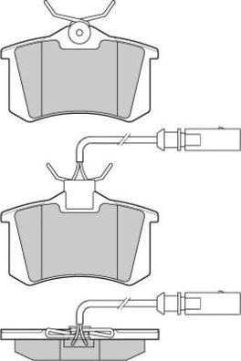 E.T.F. 12-0982 - Bremžu uzliku kompl., Disku bremzes autospares.lv