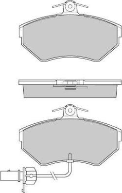 E.T.F. 12-0935 - Тормозные колодки, дисковые, комплект www.autospares.lv