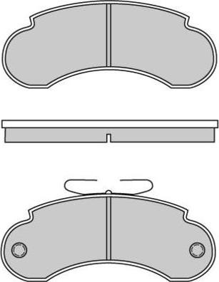 E.T.F. 12-0490 - Bremžu uzliku kompl., Disku bremzes autospares.lv