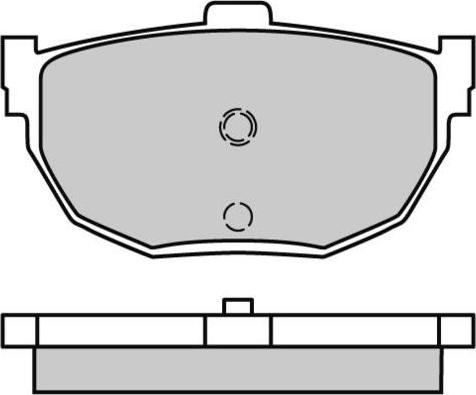 DJ Parts BP1466 - Тормозные колодки, дисковые, комплект www.autospares.lv