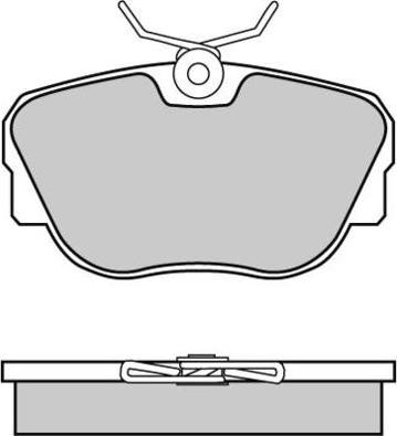 BRAYMANN BBP0420 - Тормозные колодки, дисковые, комплект www.autospares.lv