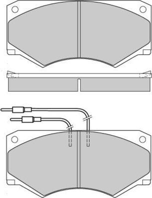 Necto FD828 TU - Bremžu uzliku kompl., Disku bremzes autospares.lv