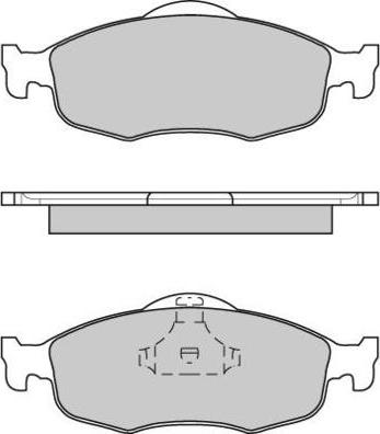 E.T.F. 12-0592 - Bremžu uzliku kompl., Disku bremzes www.autospares.lv