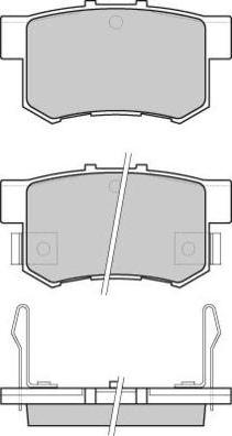 E.T.F. 12-0544 - Bremžu uzliku kompl., Disku bremzes autospares.lv