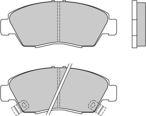 E.T.F. 12-0547 - Bremžu uzliku kompl., Disku bremzes autospares.lv