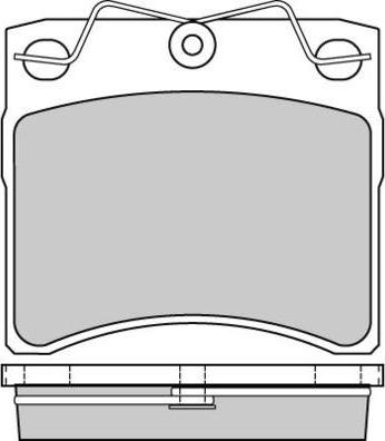 Quinton Hazell BLF702 - Bremžu uzliku kompl., Disku bremzes autospares.lv