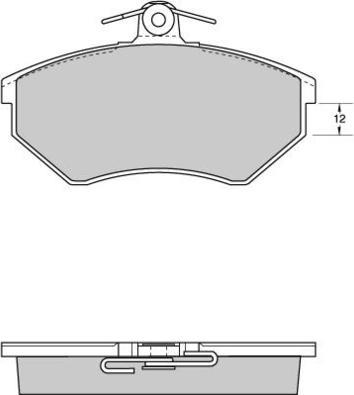 E.T.F. 12-0532 - Bremžu uzliku kompl., Disku bremzes www.autospares.lv