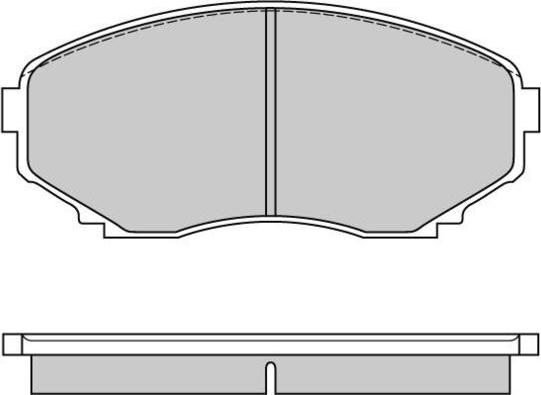 E.T.F. 12-0578 - Тормозные колодки, дисковые, комплект www.autospares.lv