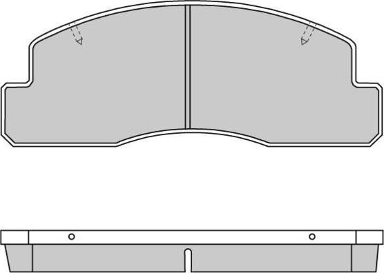 E.T.F. 12-0696 - Bremžu uzliku kompl., Disku bremzes autospares.lv