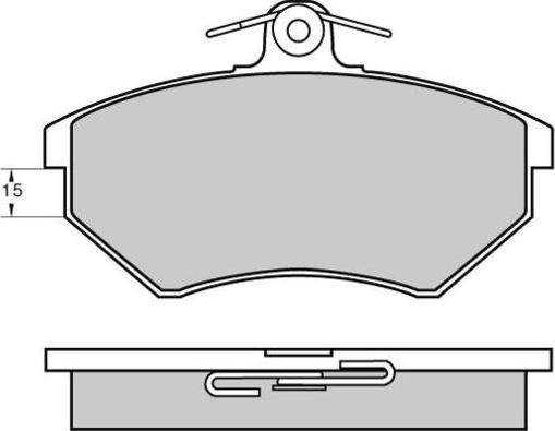 FTE 9001240 - Bremžu uzliku kompl., Disku bremzes autospares.lv