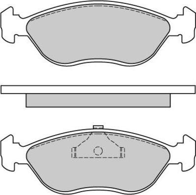 HELLA 8DB 355 007-781 - Bremžu uzliku kompl., Disku bremzes www.autospares.lv