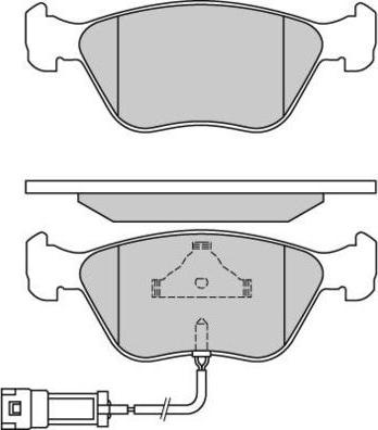 E.T.F. 12-0658 - Bremžu uzliku kompl., Disku bremzes www.autospares.lv