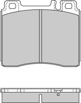 E.T.F. 12-0657 - Bremžu uzliku kompl., Disku bremzes autospares.lv