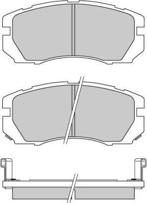 HITEC H 796 - Bremžu uzliku kompl., Disku bremzes www.autospares.lv