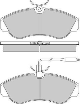 E.T.F. 12-0615 - Bremžu uzliku kompl., Disku bremzes www.autospares.lv