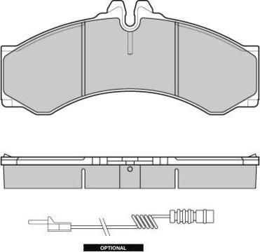 E.T.F. 12-0681 - Тормозные колодки, дисковые, комплект www.autospares.lv