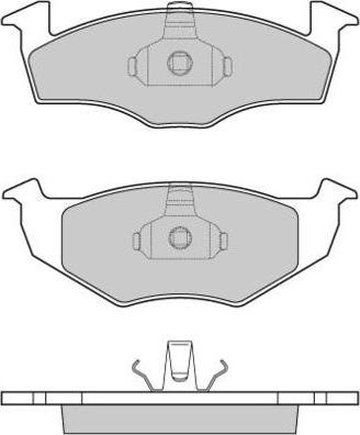 E.T.F. 12-0682 - Bremžu uzliku kompl., Disku bremzes www.autospares.lv