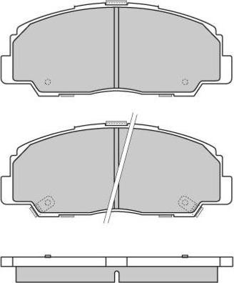 E.T.F. 12-0639 - Bremžu uzliku kompl., Disku bremzes autospares.lv