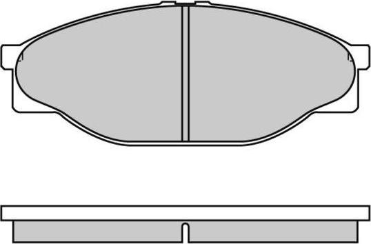 E.T.F. 12-0633 - Brake Pad Set, disc brake www.autospares.lv