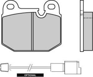 E.T.F. 12-0144 - Тормозные колодки, дисковые, комплект www.autospares.lv