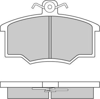 E.T.F. 12-0143 - Bremžu uzliku kompl., Disku bremzes www.autospares.lv