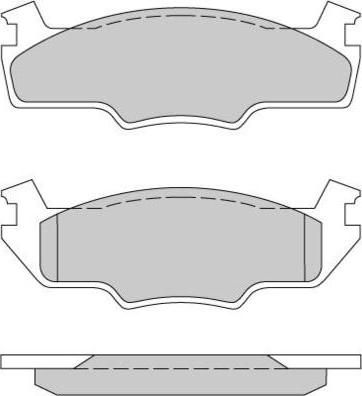 E.T.F. 12-0162 - Bremžu uzliku kompl., Disku bremzes www.autospares.lv