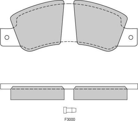 E.T.F. 12-0181 - Bremžu uzliku kompl., Disku bremzes autospares.lv