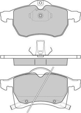 Remsa BPA0683.02 - Bremžu uzliku kompl., Disku bremzes autospares.lv