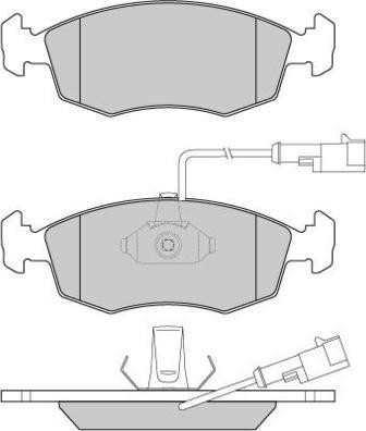 E.T.F. 12-0817 - Bremžu uzliku kompl., Disku bremzes autospares.lv