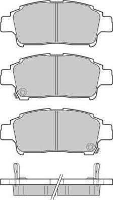 E.T.F. 12-0839 - Bremžu uzliku kompl., Disku bremzes autospares.lv