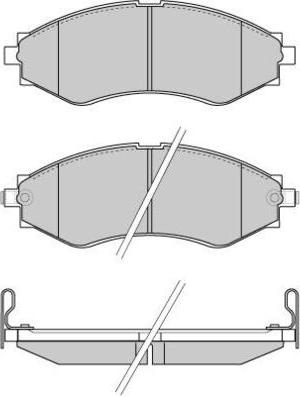 E.T.F. 12-0834 - Bremžu uzliku kompl., Disku bremzes autospares.lv