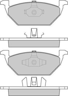 E.T.F. 12-0835 - Bremžu uzliku kompl., Disku bremzes autospares.lv